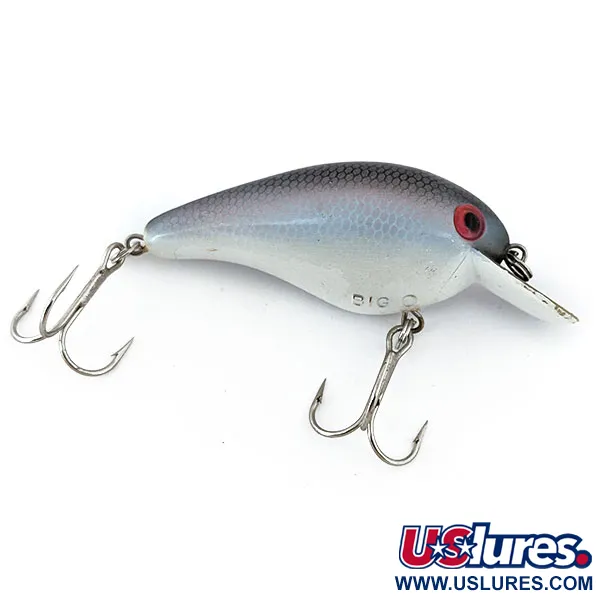 Vintage   Cotton Cordell Big O, 1/2oz Shad fishing lure #14729