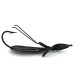 Vintage   Weedless Panther Martin Weed Wing, 2/5oz Black fishing spoon #14740