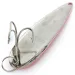 Vintage   Weber, 3/5oz Red / White / Nickel fishing spoon #14748