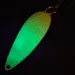 Vintage   Weber UV, 1/2oz Chartreuse / Nickel fishing spoon #14750