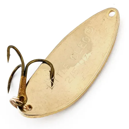 Vintage Acme Little Cleo, 2/5oz Gold fishing spoon #14759