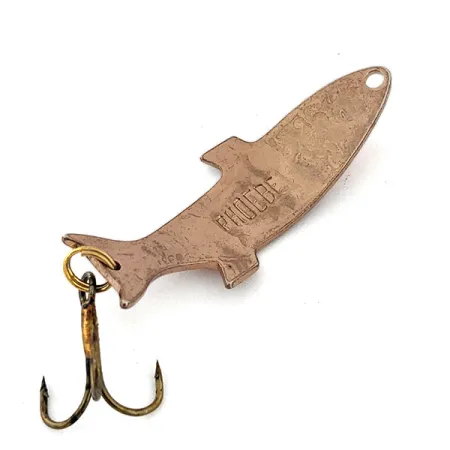 Vintage Acme Phoebe, 3/16oz Copper fishing spoon #14773