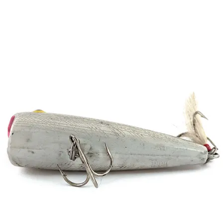 Vintage Rebel MAG POP-R , 1/2oz Silver fishing lure #14781