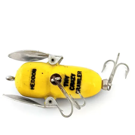 Vintage Heddon Tiny Crazy Crawler , 1/4oz Frog fishing lure #14782
