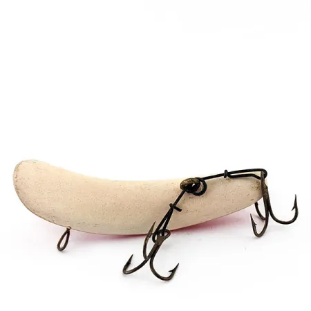 Vintage Yakima Bait FlatFish F7, 1/8oz Red / White fishing lure #14783