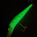 Vintage   Storm Deep Thunder Stick Mad Flash Glow, 2/3oz Chartreuse Glow in Dark fishing lure #14789