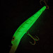 Vintage   Storm Deep Thunder Stick Mad Flash Glow, 2/3oz Chartreuse Glow in Dark fishing lure #15588