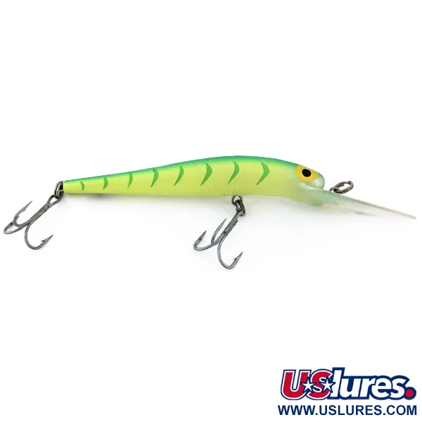 Vintage   Storm Deep Thunder Stick Mad Flash Glow, 2/3oz Chartreuse Glow in Dark fishing lure #14789