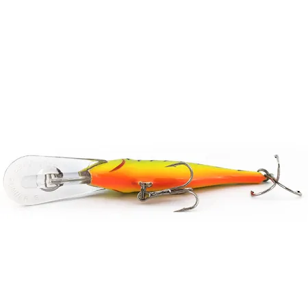 Vintage Rapala Shad Rap Deep Runner 09, 3/5oz FT (Fire Tiger) fishing lure #14791