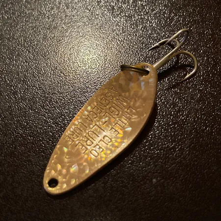 Vintage Seneca Little Cleo Crystal, 1/4oz Crystal fishing spoon #19620