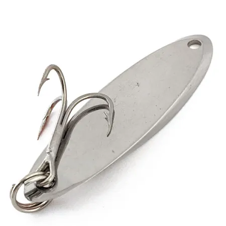 Vintage Acme Kastmaster, 1/2oz Nickel / Red fishing spoon #14805