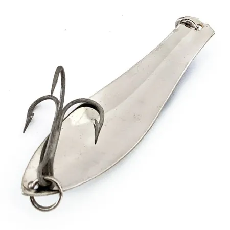 Vintage Prescott Spinner Little Doctor 275, 3/4oz White / Blue fishing spoon #14813