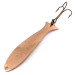 Vintage   ​Acme Flash-King Wobbler , 3/16oz Copper fishing spoon #14814