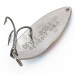 Vintage  Eppinger Dardevle Devle Dog 7700, 1/2oz Pearl fishing spoon #14818