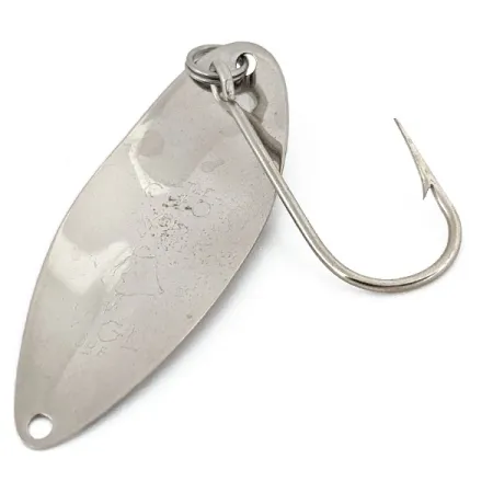 Vintage Seneca Little Cleo (Hula Girl) trolling spoon, 1/4oz Nickel fishing spoon #14828