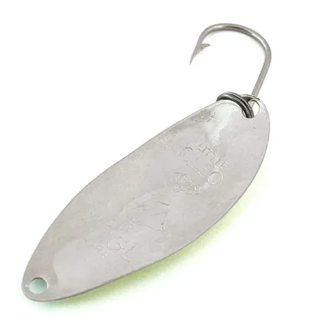 Vintage Seneca ​Little Cleo (Hula Girl) trolling spoon UV, 3/16oz fishing spoon #14834