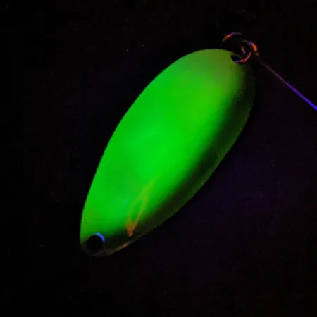 Vintage Seneca ​Little Cleo (Hula Girl) trolling spoon UV, 3/16oz fishing spoon #14834