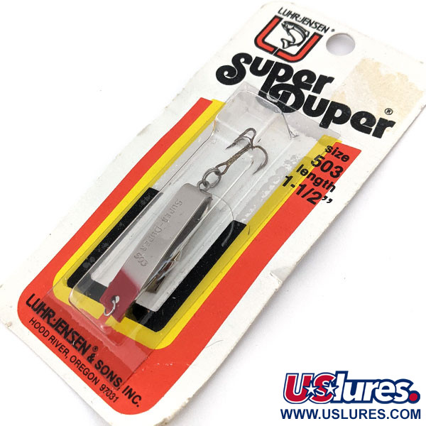  Luhr Jensen Super-Duper 503, 1/8oz  fishing spoon #14852