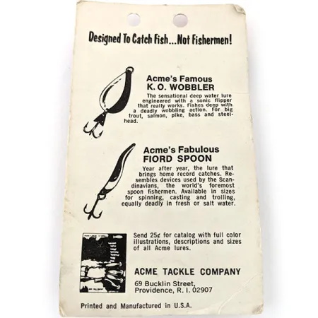 Acme Kastmaster, 1/4oz fishing spoon #14853