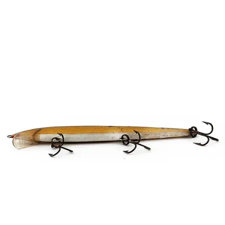 Vintage Rapala Original Floater F13, 1/4oz G (Gold) fishing lure #14856
