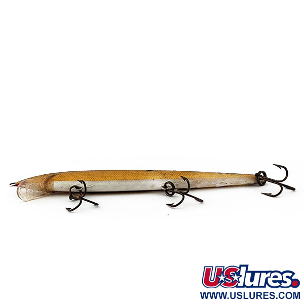 Vintage Rapala Original Floater F13, 1/4oz G (Gold) fishing lure