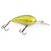 Vintage   Norman DD14, 3/5oz Yellow / Green fishing lure #14859