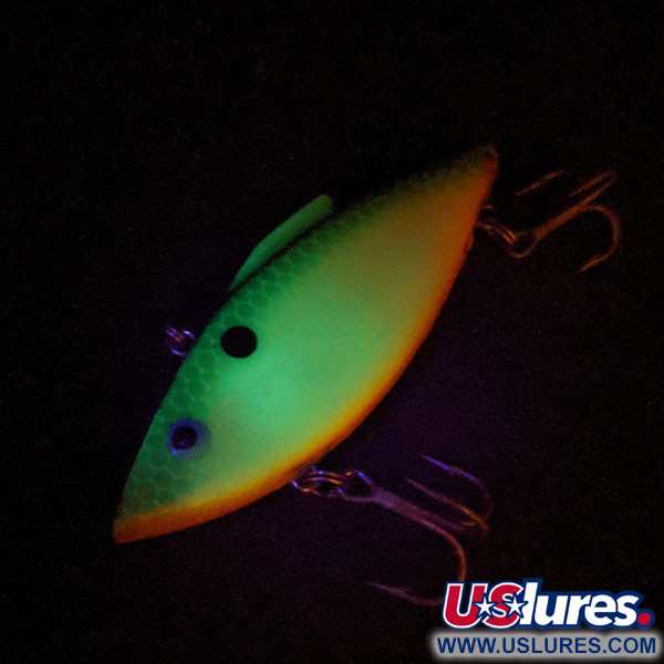 Vintage   Bill Lewis Rat-L-Trap UV, 1/2oz Yellow fishing lure #14864