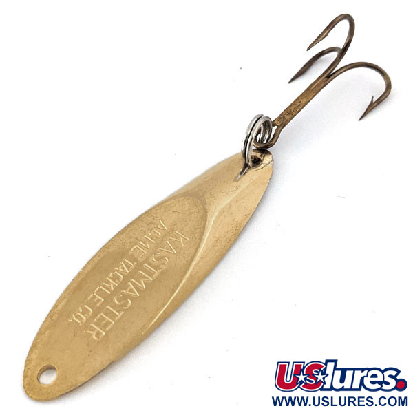Vintage  Acme Kastmaster, 3/8oz Gold fishing spoon #14868