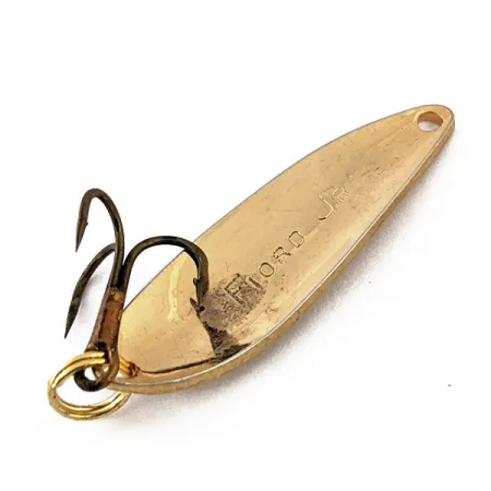 Vintage Acme ​Fiord Spoon Jr , 1/8oz Gold fishing spoon #14883