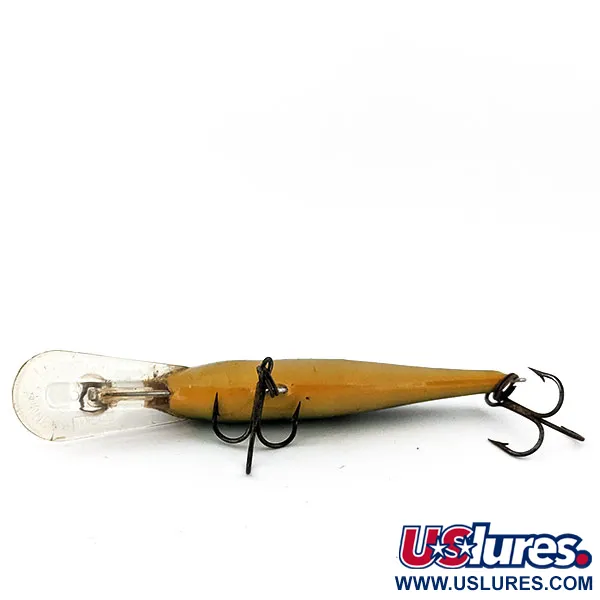 Vintage Rapala Shad Rap Deep Runner 08, 2/5oz Fire Tiger fishing lure #14885