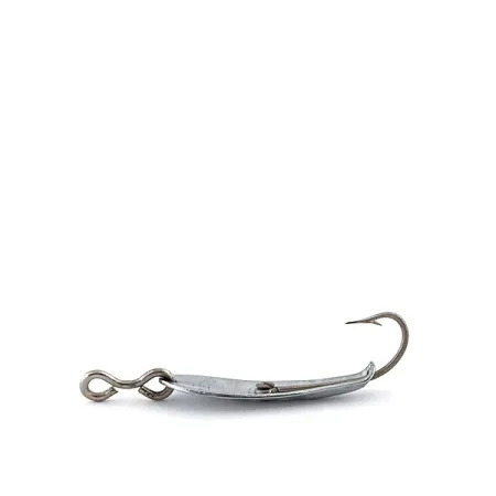 Vintage Luhr Jensen Weedless Reflecto #0, 1/16oz Nickel fishing spoon #14888