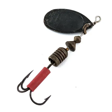 Vintage Vintage Mepps Aglia 2 (early 1970s), 3/16oz Black spinning lure #14889