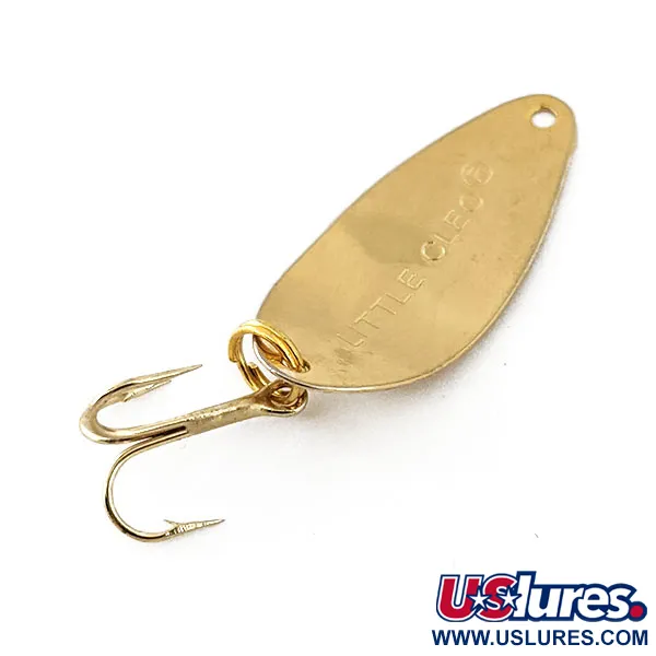Vintage ​Acme Little Cleo, 1/16oz Gold fishing spoon #14899