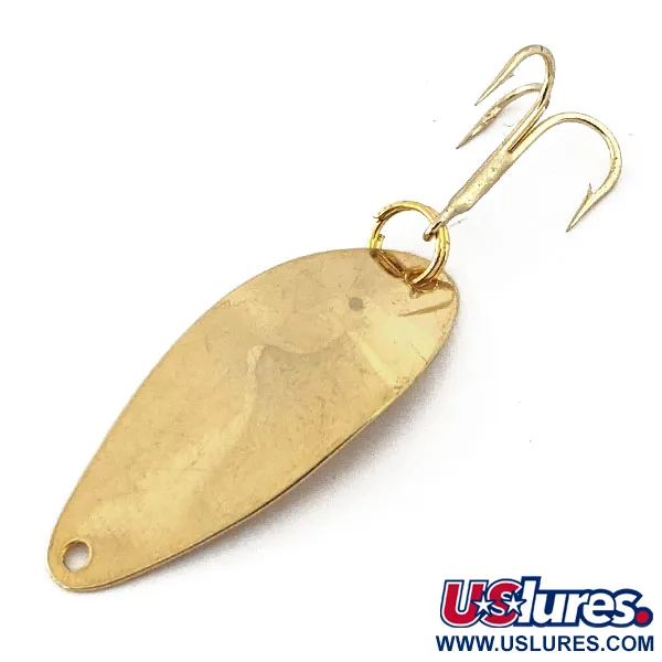 Vintage ​Acme Little Cleo, 1/16oz Gold fishing spoon #14899