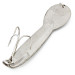 Vintage   Glen Evans Loco 4, 3/4oz Nickel fishing spoon #14900