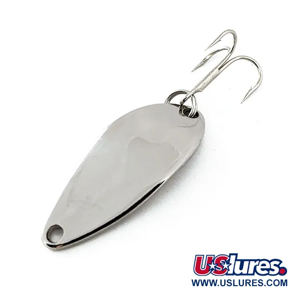 Vintage Acme Little Cleo, 3/16oz Nickel fishing spoon #14903