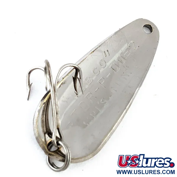 Vintage   Nebco Tor-P-Do, 1/2oz Nickel fishing spoon #14910