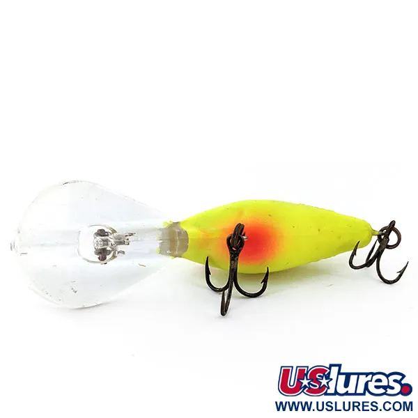 Vintage Mann's Bait  Mann's 15+, 1/2oz Yellow fishing lure #14926