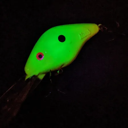 Vintage Mann's Bait  Mann's 15+, 1/2oz Yellow fishing lure #14926