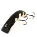 Vintage   Lazy Ike, 1/2oz White / Black fishing lure #14927