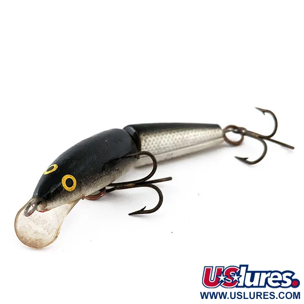 Vintage Rapala Jointed J7, 1/8oz S (Silver) fishing lure #14932