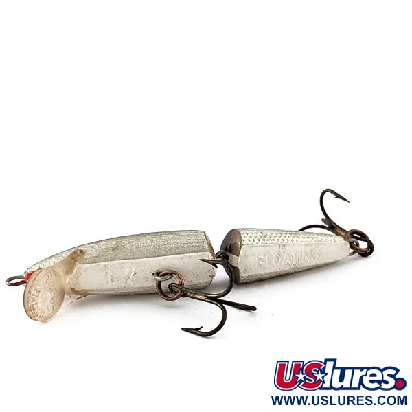 Vintage Rapala Jointed J7, 1/8oz S (Silver) fishing lure #14932
