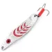 Vintage   Mepps Syclops 2, 3/5oz Silver / Red fishing spoon #14941
