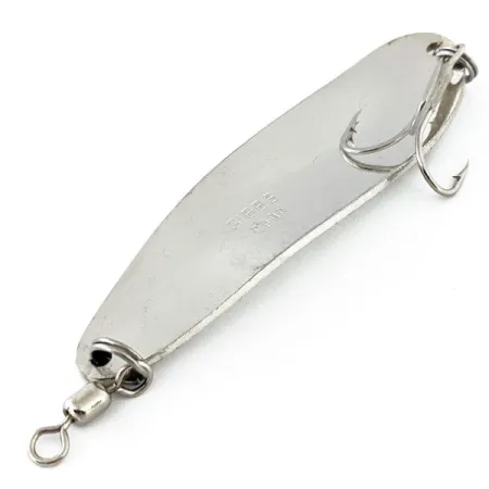 Vintage Gibbs Croc Silver Plated, 2oz Silver (Silver plated) fishing spoon #14943