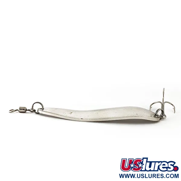 Vintage Gibbs Croc Silver Plated, 2oz Silver (Silver plated) fishing spoon #14943