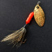 Vintage  Yakima Bait Worden’s Original Rooster Tail, 3/32oz Gold spinning lure #14949