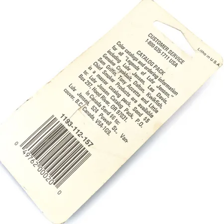 Luhr Jensen Hus-lure, 1/16oz Orange / Gold fishing spoon #14951