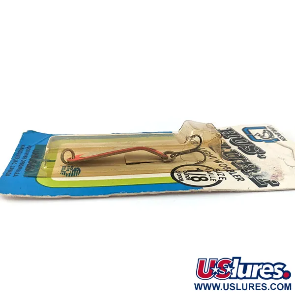  Luhr Jensen Hus-lure, 1/8oz Orange / Gold fishing spoon #14952