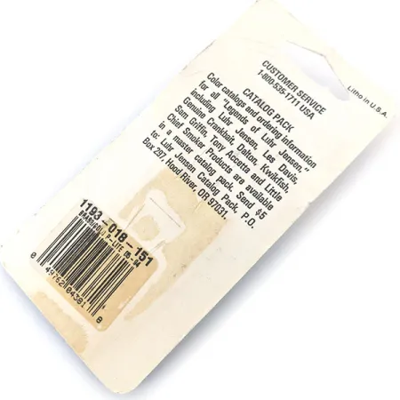 Luhr Jensen Hus-lure, 1/8oz Gold fishing spoon #14953