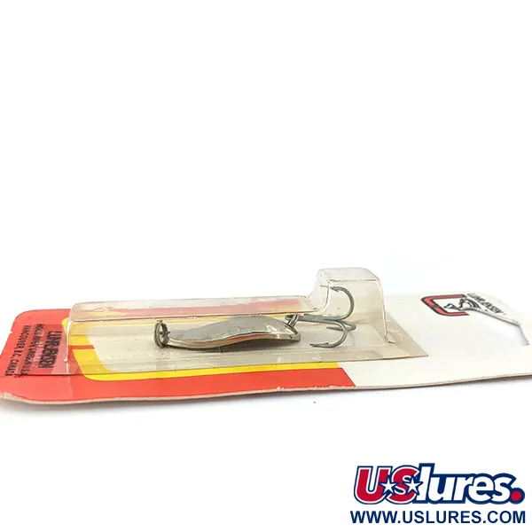 Luhr Jensen Little Jewel, 3/16oz Hammered Nickel fishing spoon #14958